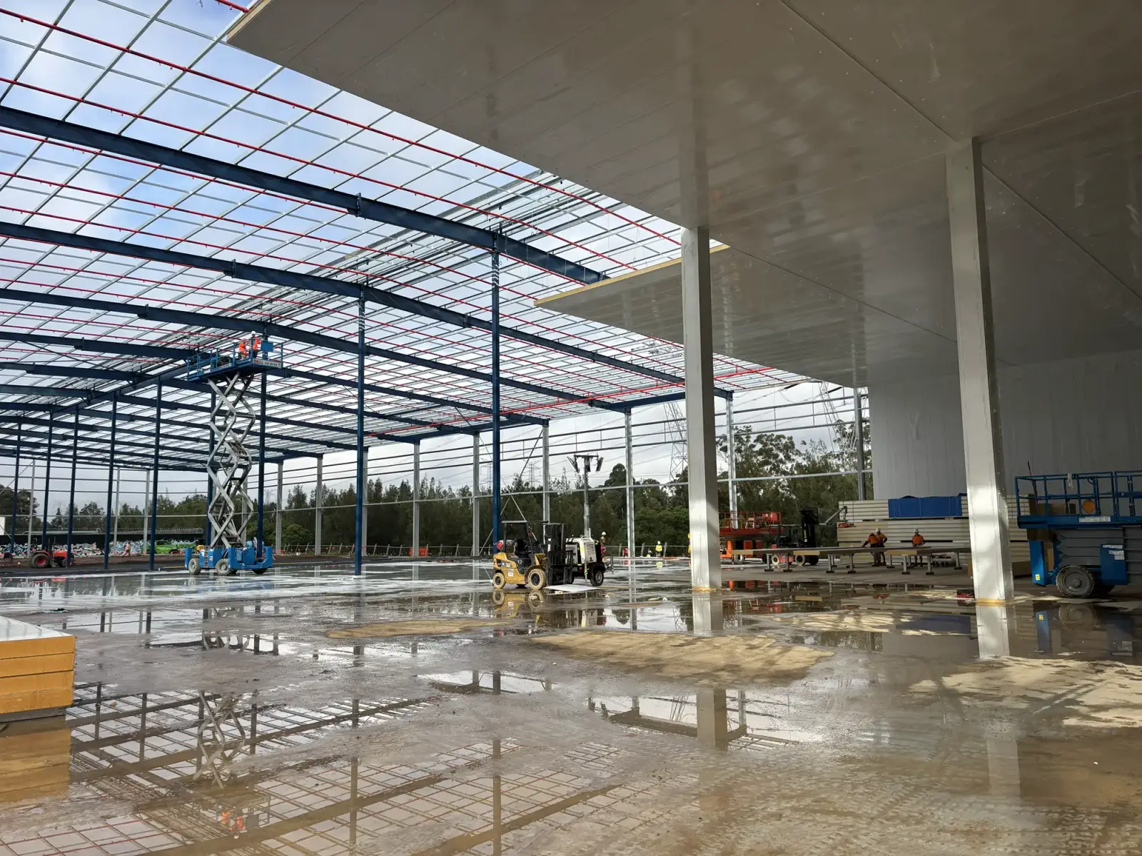 Coolroom construction detail work by the Select Coolrooms team