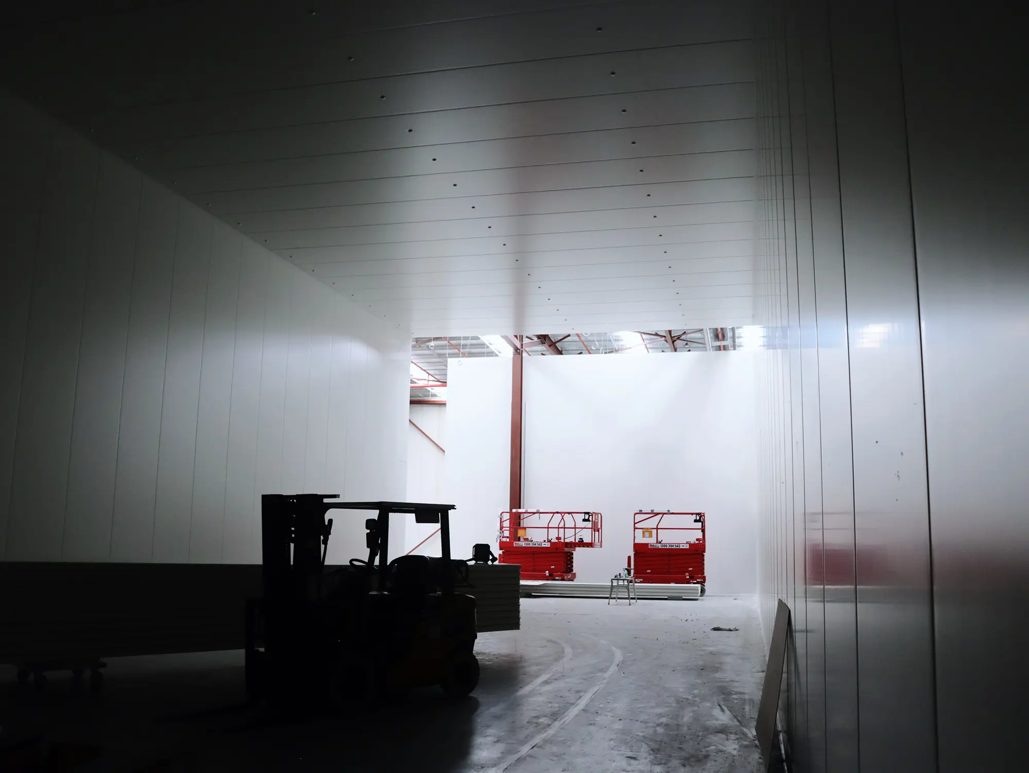 Chullora insulated panel project, coolroom construction photo 6